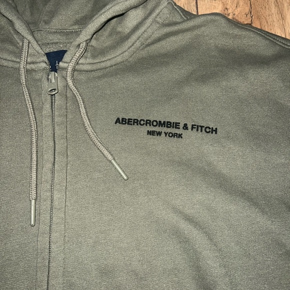 Green Abercrombie and fitch jacket - Picture 4 of 4